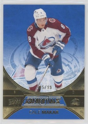 2021-22 Upper Deck Credentials Blue /99 Cale Makar #13 1b4r