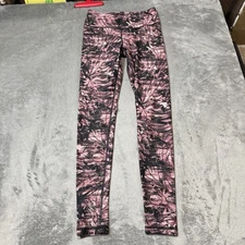 Manduka Women's Small Multicolored Mid Rise Leggings Yoga Gym Athleisure