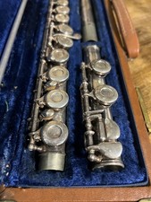 Gemeinhardt M2 Student Flute w/ Case   Silver Plated Beginner Band Flute, Closed