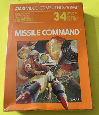 Vintage Atari - Missile Command - Sealed - New w/ Hang Tag