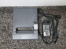 Epson TM-T20II Thermal Serial Receipt Printer With Power Adapter - TESTED
