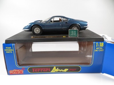 1:18 Anson Ferrari Dino 346GT blau  