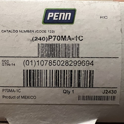 #ad New Penn Genuine Dual Pressure Control Low Range 240 P70MA 1C Steel $150.00