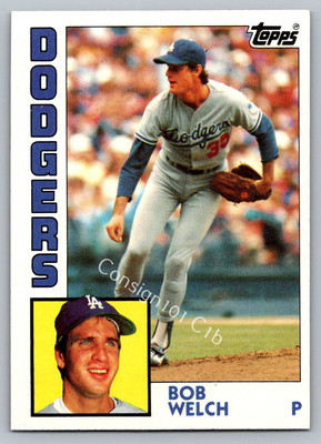 1984 Topps #722 Bob Welch
