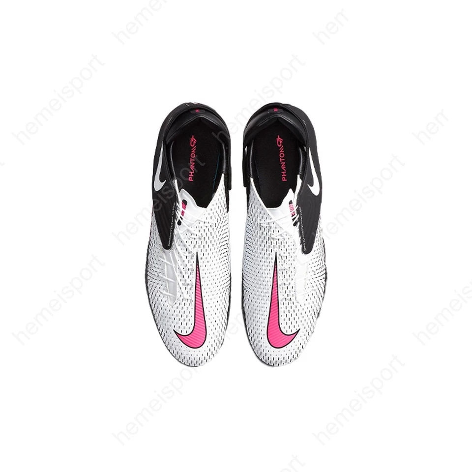 Nike Phantom Gt Academy Flyease Mg White Pink Blast DA2835-160 - Image 4 of 4