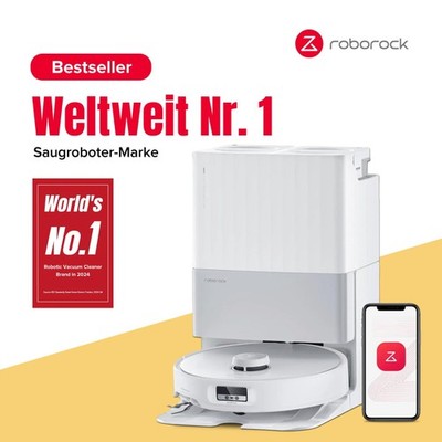 Roborock Qrevo Edge Saug-Wischroboter, 18.5K Pa, FlexiArm, AdaptiLift, 75°C