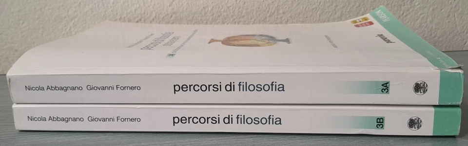 Percorsi di Filosofia Abbagnano Fornero 3A + 3B Storia e Temi Paravia - Immagine 2 di 4