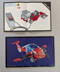 Vintage LEGO Technic Instruction Manual Lot Various Sets 8207 8210 8826 1924