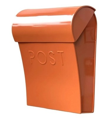 Wall Mount Mailbox Heavy Duty Waterproof Metal Modern Design Easy Installation