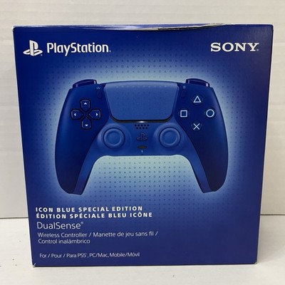 Sony DualSense Wireless Controller Icon Blue Special Edition PS5 Open Box