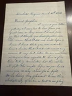1862 Civil War Soldier Letter Looking For A Fight In Winchester Virginia VA Rare