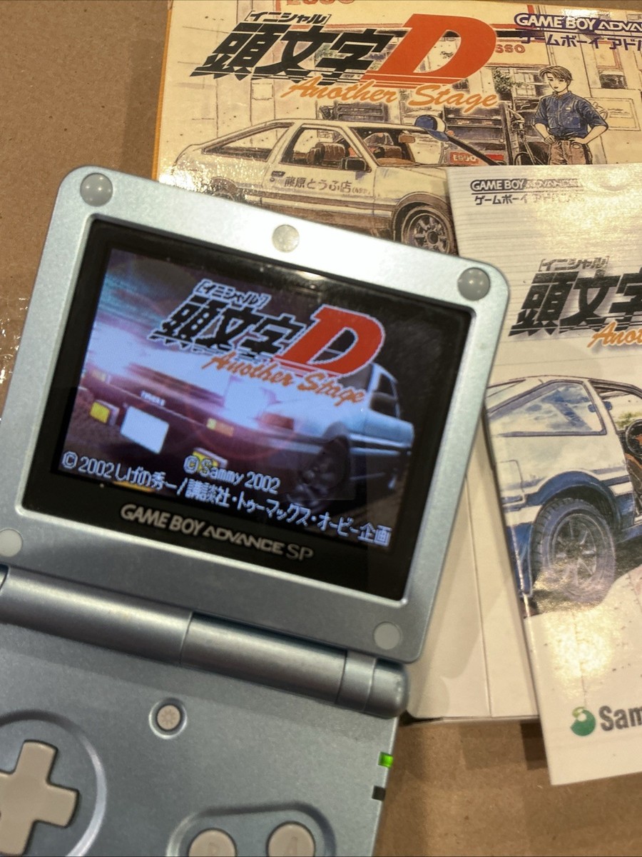 Initial D Another Stage CIB GBA Japanese Sammy, US SELLER Gameboy