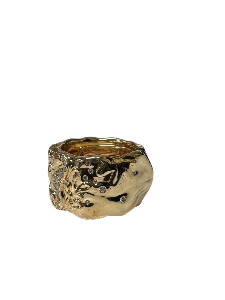 Kat Florence D Flawless Diamond Ring Set In 18k Gold 21.3 g Retail $24,000 - Image 4 of 4