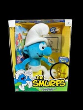 Smurfs 50th Anniversary 2008 Special Edition Plush 1st Ed DVD Figure Sketch