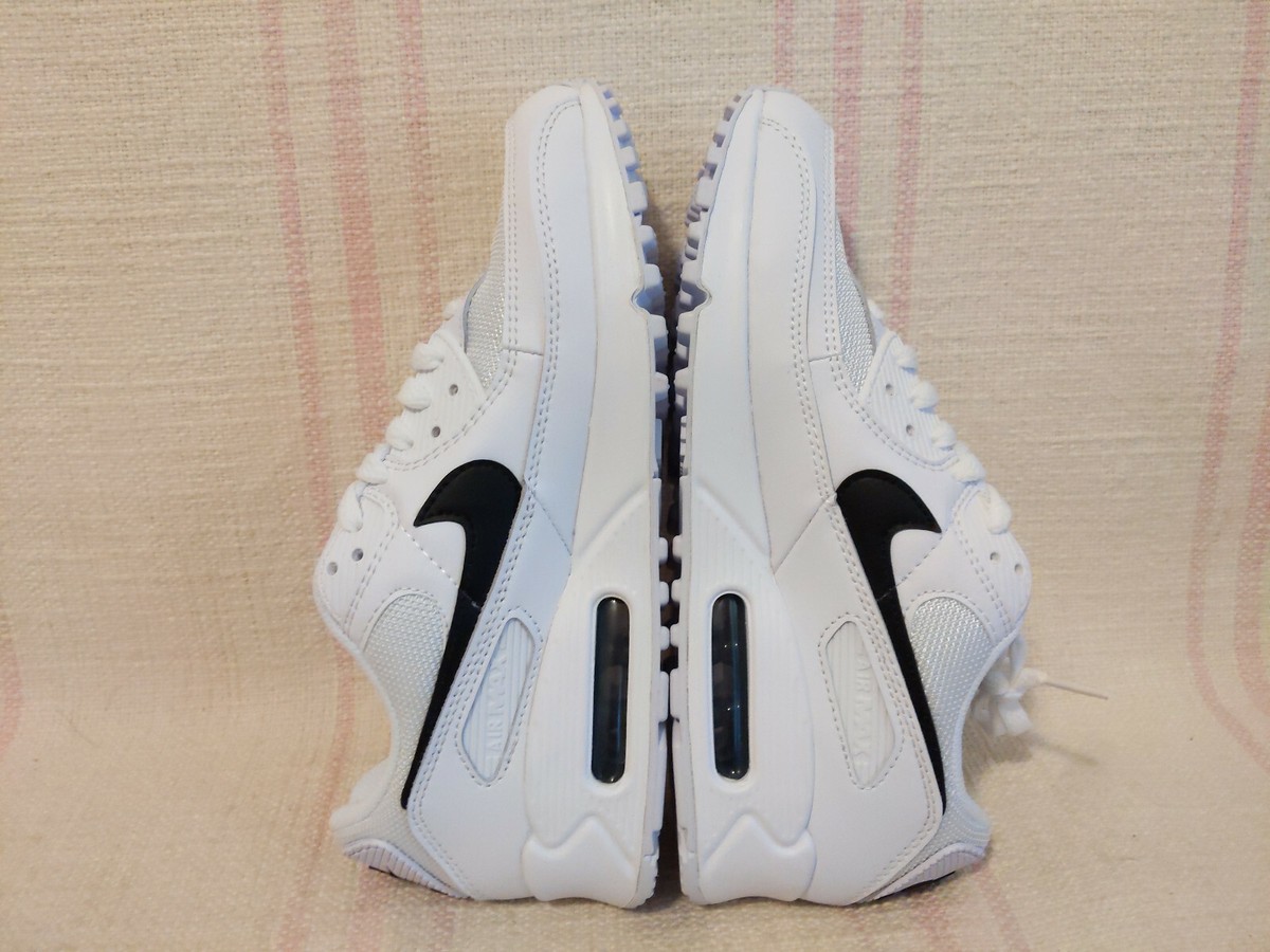 Nike Air Max 90 White Black AM90 CQ2560 101 Women's Shoe Size 9