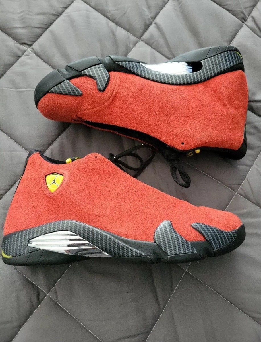 Size 11.5 - Air Jordan 14 Retro Ferrari | eBay