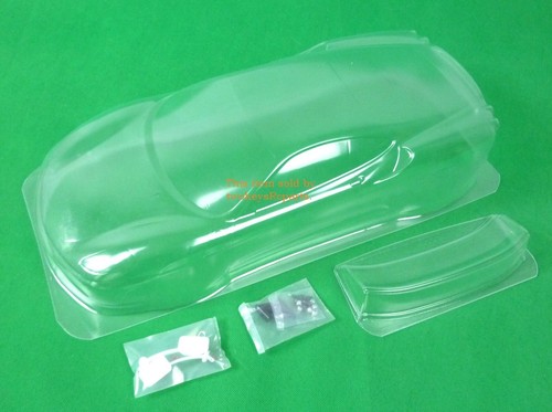 1:10 RC Clear Lexan Body Shell - Ferrari 430 with RB decals &extras suit Tamiya - Picture 4 of 11