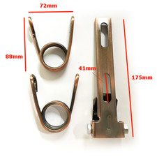 Motorcycle Copper Style Seat Bracket With Springs For Cafe Racer, Custom Bike