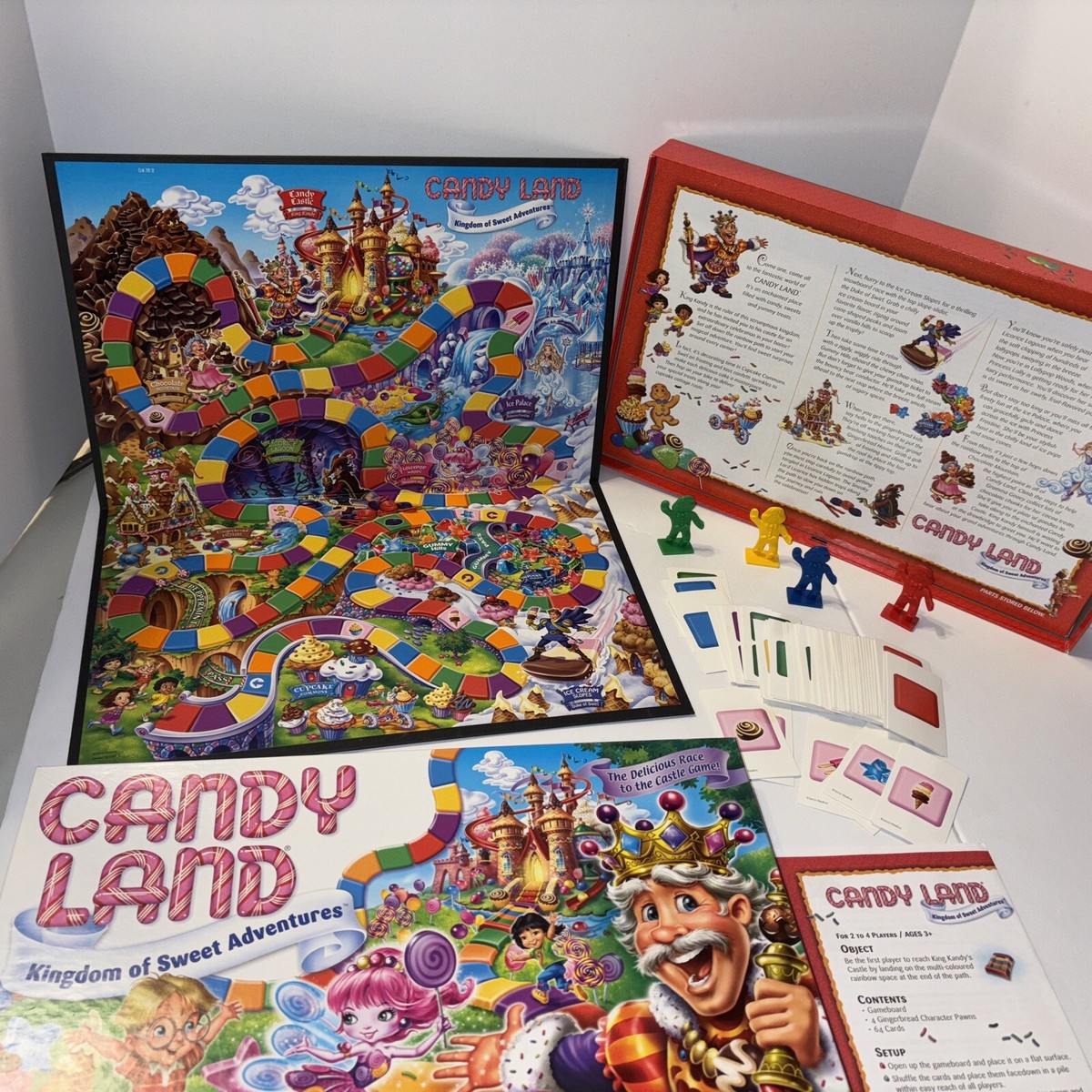 Vintage 2010 Candy Land Board Game Milton Bradley Hasbro