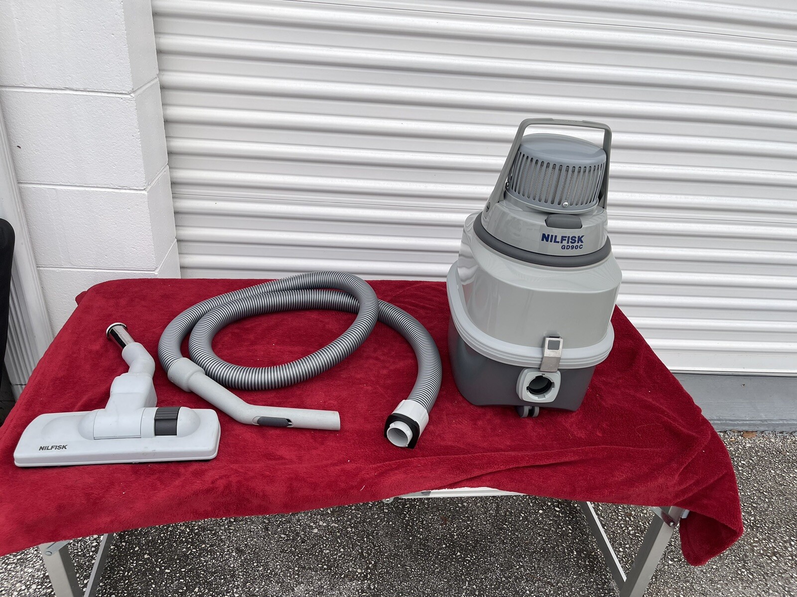 Nilfisk GD90C Powerful Canister Vacuum Cleaner for Deep Cleaning