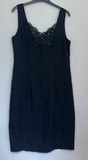 Black lace mix dress size size 12