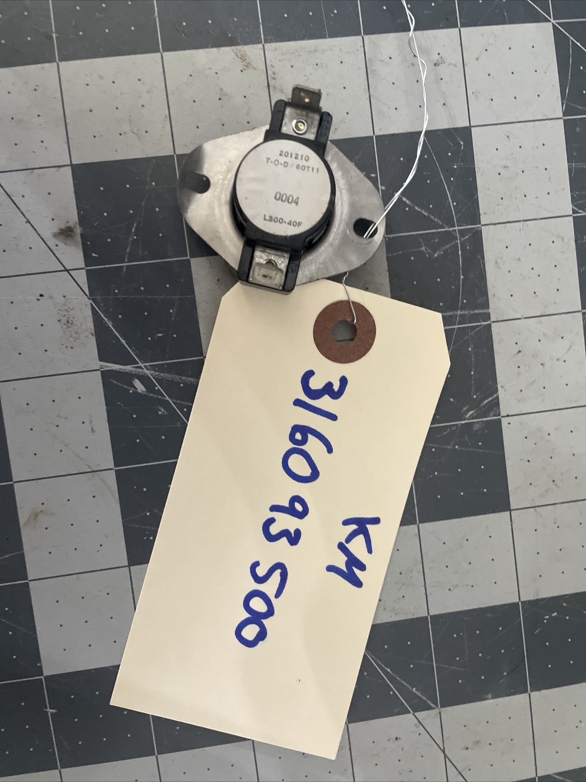 OEM Genuine Kenmore Gas Range Oven Thermostat Disc, Part 316093500 eBay