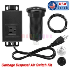 Garbage Disposal Sink Top Air Switch Kit For Waste King InSinkErator Moen GE 3.6