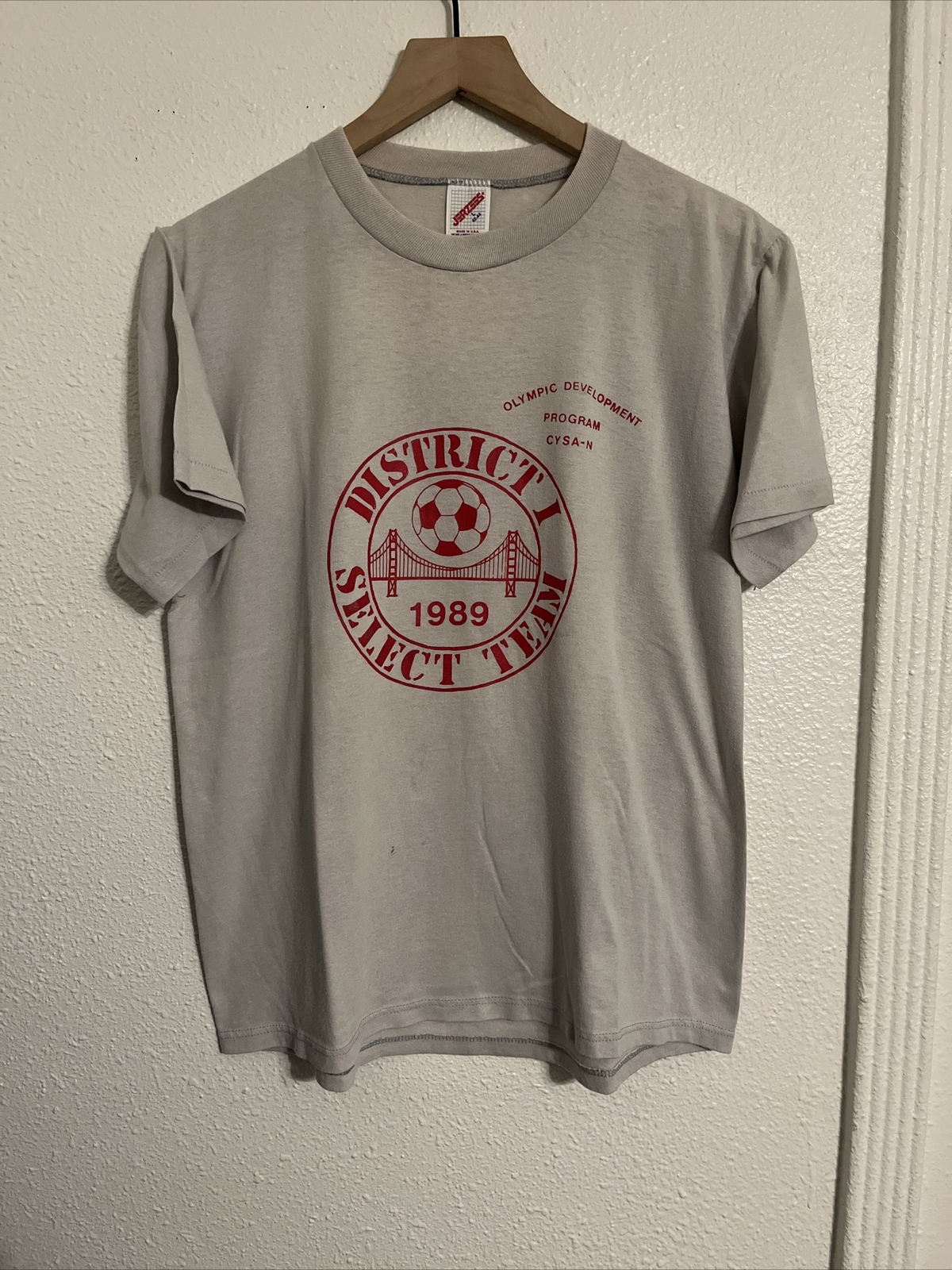 Vintage Olympic Development Program Single Stitch… - image 1