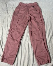 Dockers Chino pants Fitted High Waste women size 8 peach Made in USA pre owned