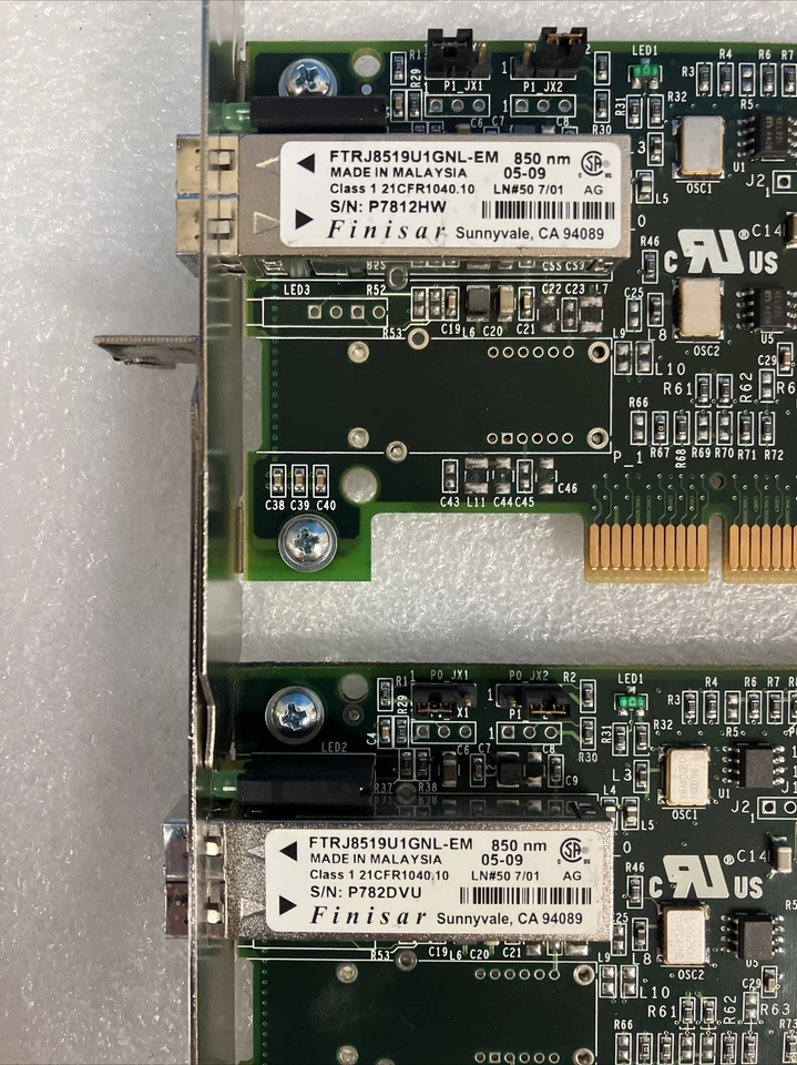 2x IBM 80P4544 2Gbps PCI-x Single Port LC Fiber Channel Adapter Card H13287A ~ - Image 2 of 4