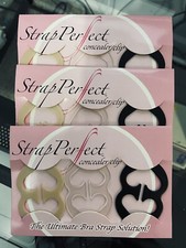 Strap Perfect Bra Concealer Clip Set of 9 3 packs of 3 clips each 9 total
