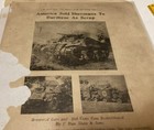 WW2 WWII German Military Document -One Sheet Front Back 9x7” — photo 2