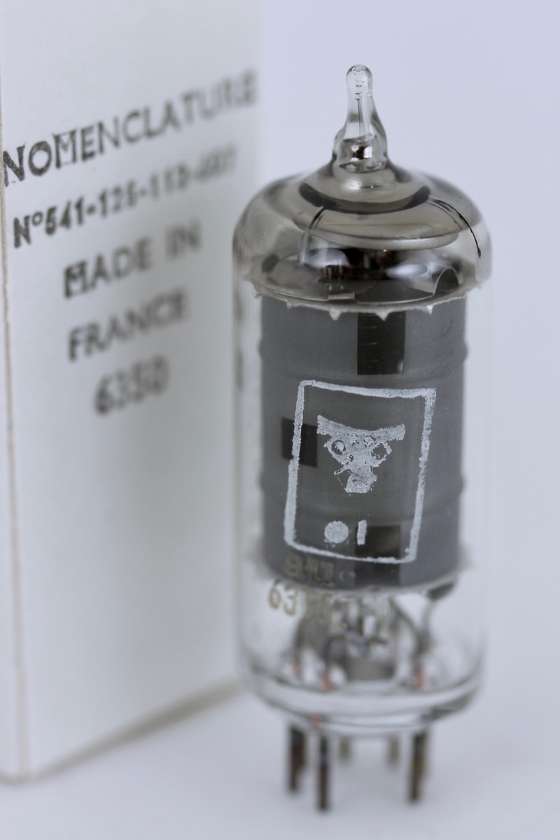 NOS RCA 6AU6 EF94 BLACK PLATES NEW IN BOX MATCHED - Foto 4