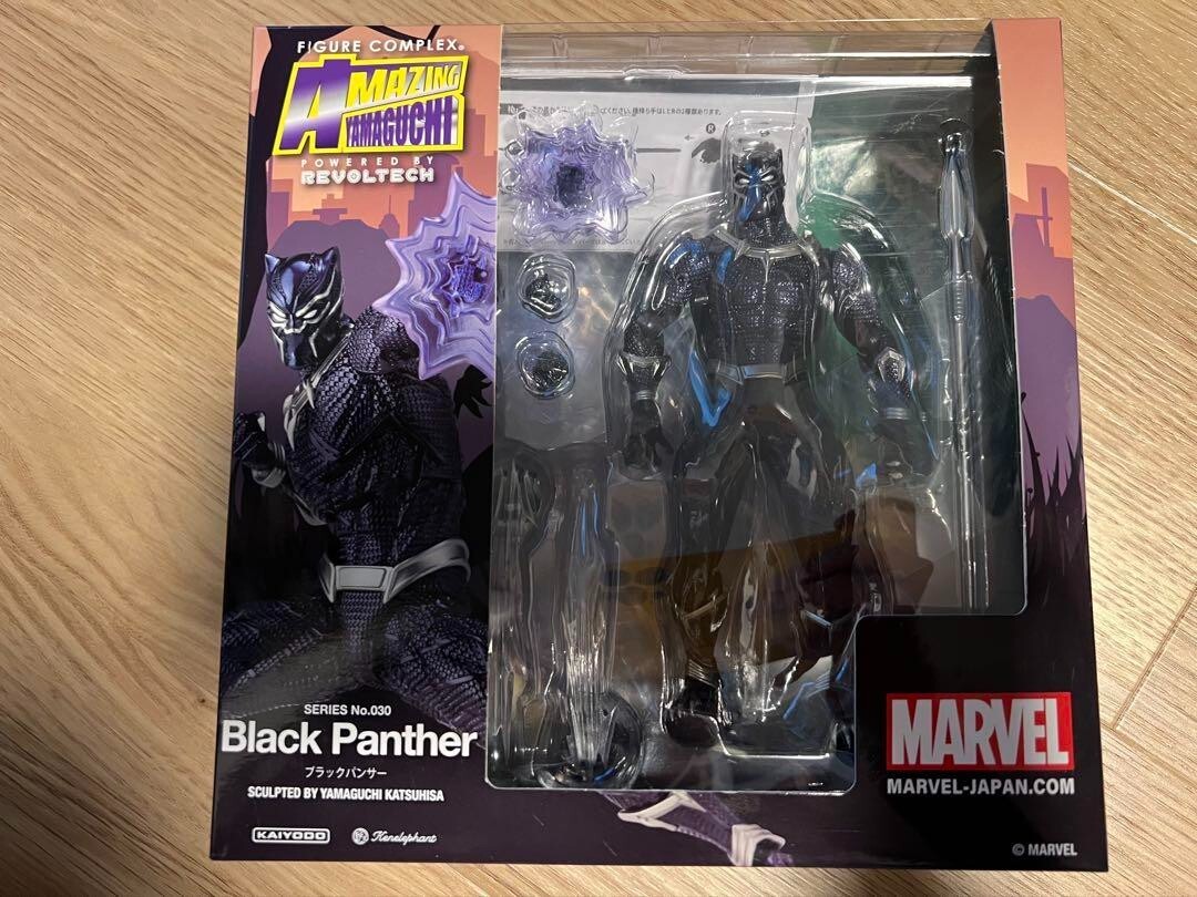 Black Panther Amazing Yamaguchi NO.030 Action Figure COMPLEX 