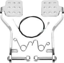 Go Kart Pedals,Go Cart Brake Pedal with 71" Throttle Cable Kit for 196Cc 6.5Hp R