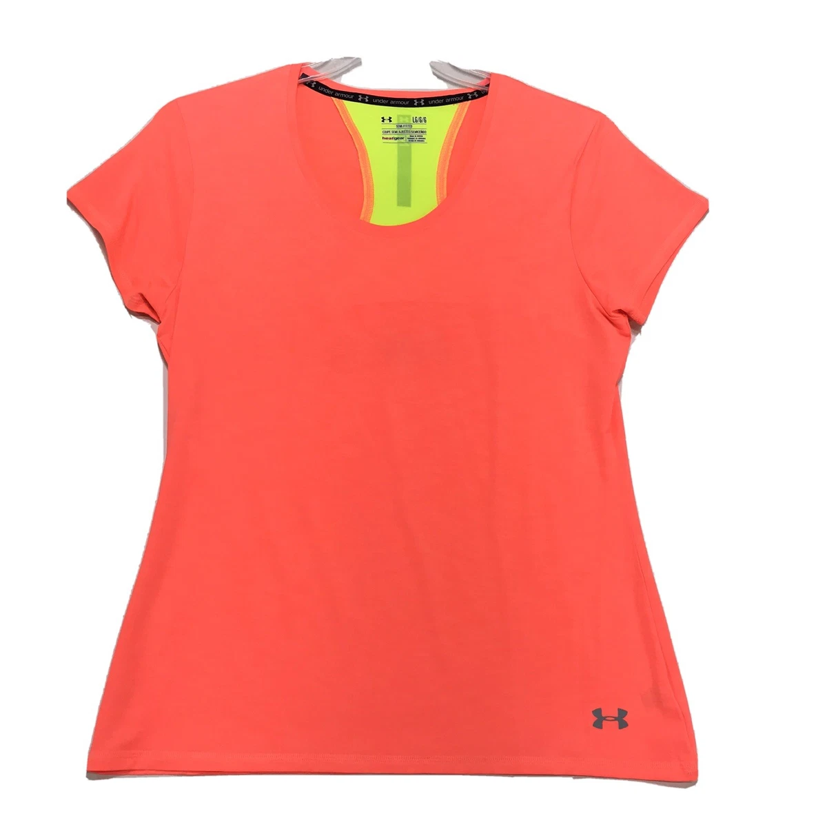 Under armour semi sales fitted tee