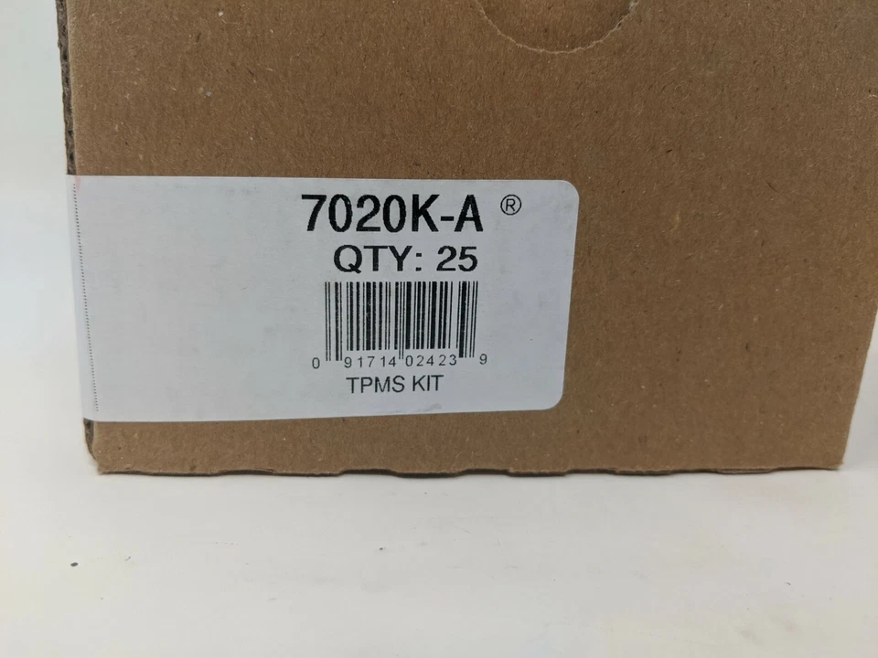 Kit de componentes de repuesto de válvula sensor TPMS Dill 7020K-A caja de 25 Foto 3 de 4