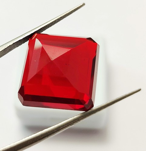 Amazing Red Ruby Lab-Created Mixed Cut Shape Loose Gemstone C77 - Picture 5 of 10