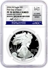 Photo of a 2024-W American Silver Eagle Proof from an eBay listing that sold on Jul 20, 2026