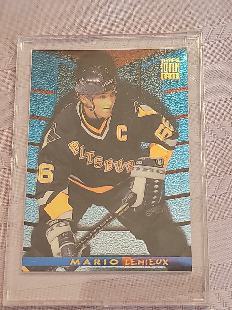 MARIO LEMIEUX, 1994-95 TOPPS STADIUM CLUB FINEST #1 of 9 Mint | eBay
