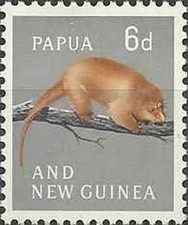 Timbre Animaux Papouasie Nouvelle Guinée 24 ** (69673DZ)