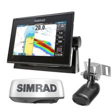 Simrad GO9 XSE Combo w/Transom Mount Transduc...