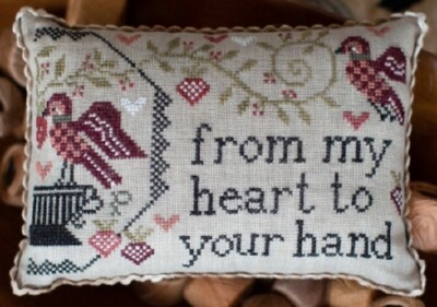 Sewn in Friendship - Pinkeep - Plum Street Samplers & Heartstring Samplery New