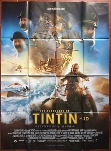 Poster The Adventures Of Tintin The Secret de La Unicorn Spielberg 47 3