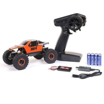 Axial AX24 XC-1 4WS Crawler Brushed 1:24 RTR, orange #AXI00003T2