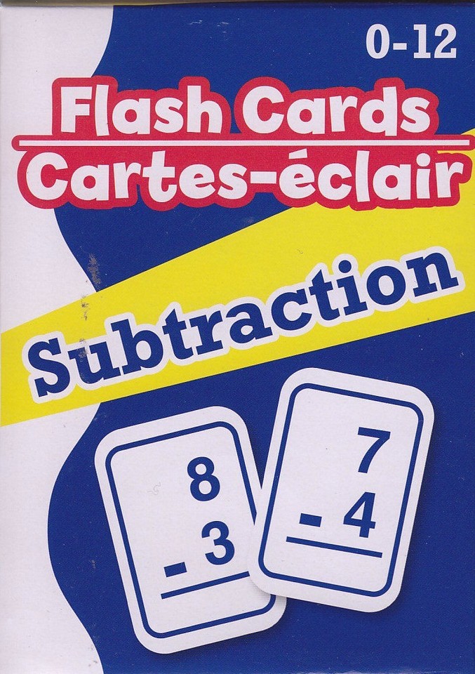 New Math Flash Cards(Addition, Subtraction, Division, Multiplication ...