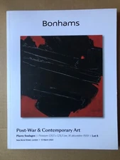 Bonhams  POST-WAR & CONTEMPORARY ART  ,London 12 march 2020 Pierre Soulages 1959