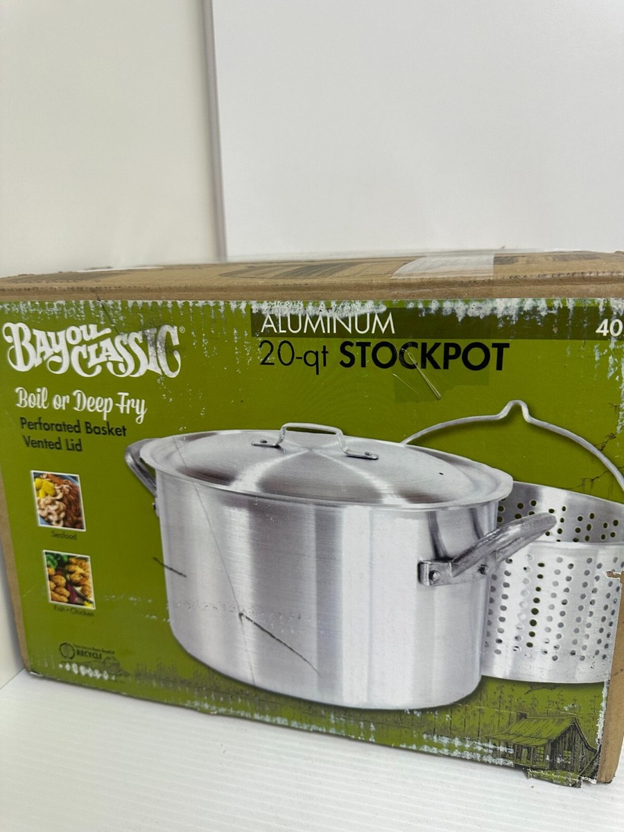 Bayou Classic 20-qt Aluminum Pot 4020