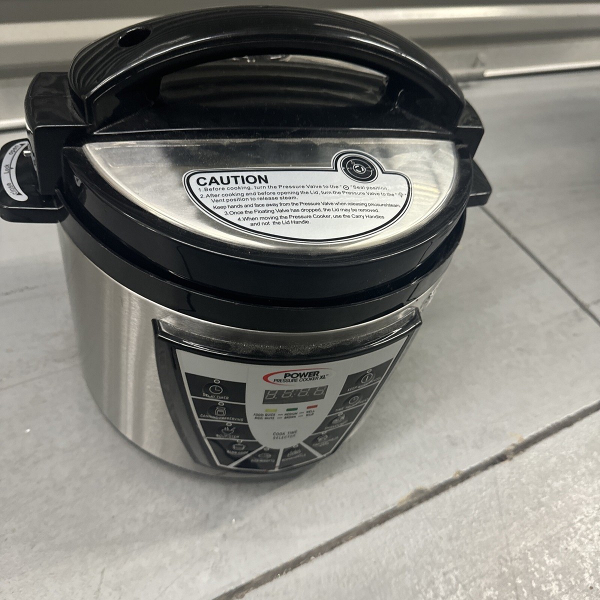 Lid Power Pressure Cooker Xl Cleaning POWER PRESSURE COOKER XL