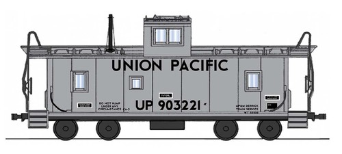 CCS/INTERMOUNTAIN HO UNION PACIFIC CABOOSE CA-3 CORTACÉSPED PLATA #903220 CCS 107401 | Zustand: New